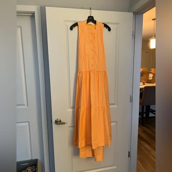 Jonathan Simkhai Ellery Poplin Maxi Dress - Picture 6 of 7